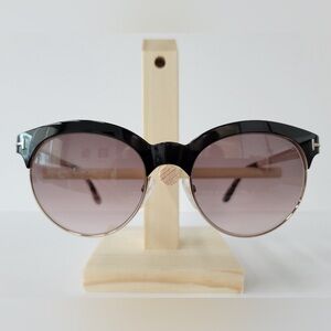 Tom Ford TF-438 Angela Sunglasses Black New